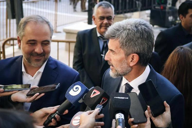 Matías Stevanato y Ulpiano Suárez. 