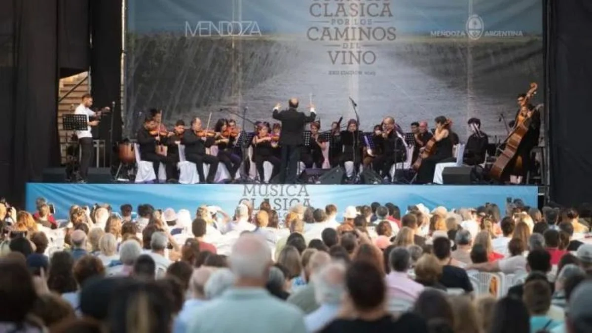 Música Clásica por los Caminos del Vino edición 2026: ¿cuántos conciertos habrá en San Rafael?