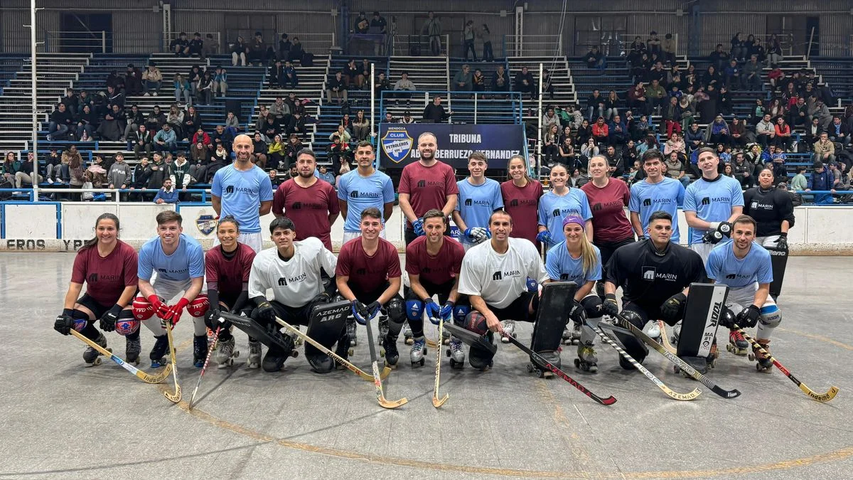 Las estrellas mendocinas del hockey sobre patines vivieron una noche única