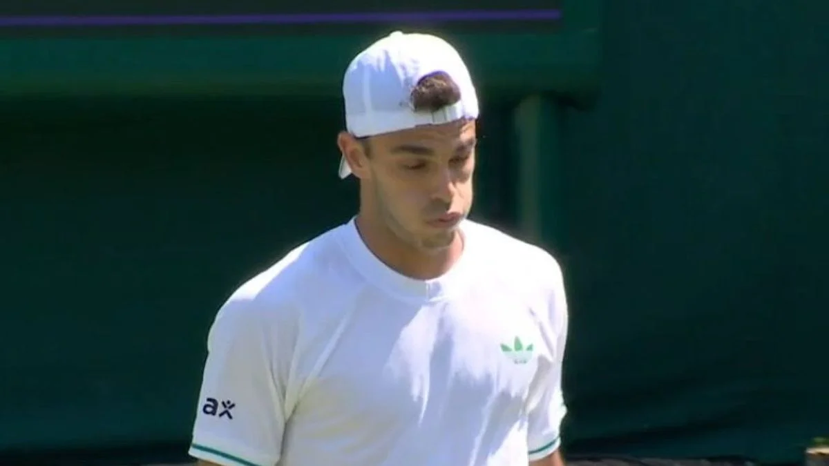 Dura derrota de Francisco Cerúndolo y enorme victoria de Solana Sierra en la primera ronda de Wimbledon