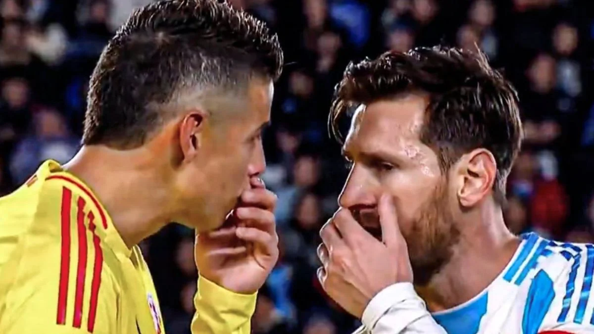 El fuerte cruce de Lionel Messi con James Rodríguez por una desafortunada frase del colombiano: "Hablás mucho"