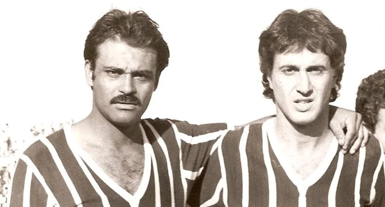 El "Beto" Alonso jugando en Godoy Cruz.