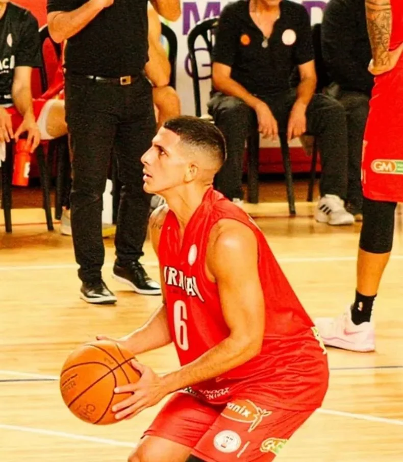 Octavio Lagger palpita el futuro de Huracán Las Heras en la Liga Argentina de básquet.