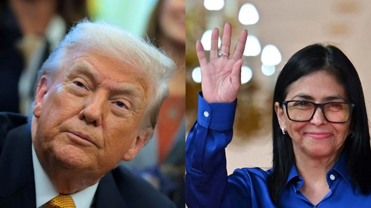 La exvicepresidenta de Nicolás Maduro elogió a Trump y le agradeció por su "disposición" con Venezuela