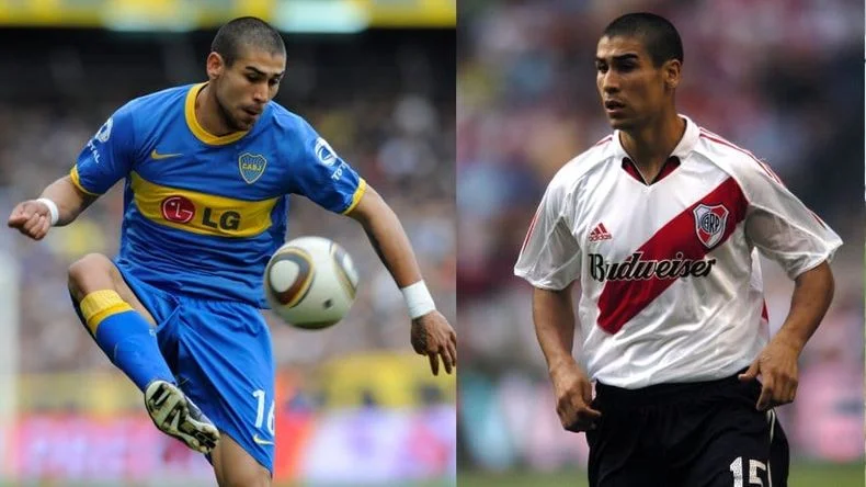 Jesús Méndez, el mendocino que jugó el Superclásico en River y Boca.