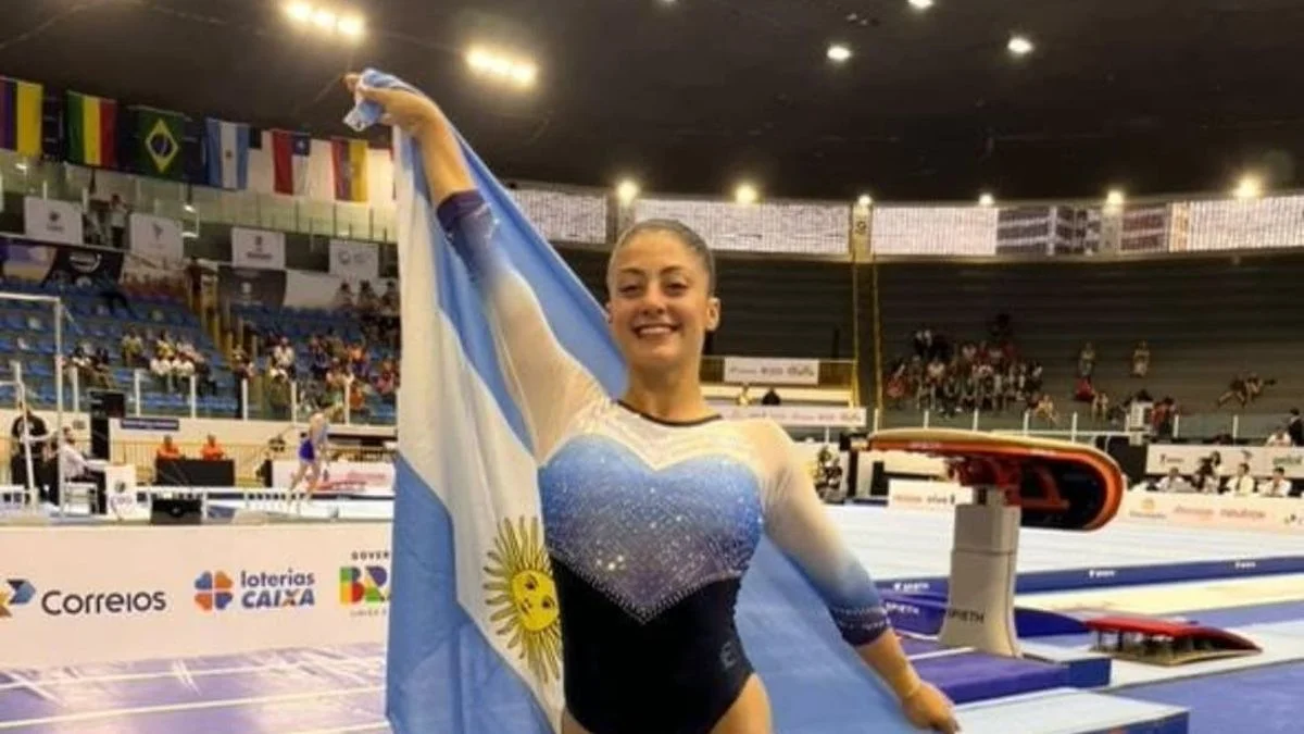 Delfina Estoco, la gran realidad de la gimnasia artística de Mendoza