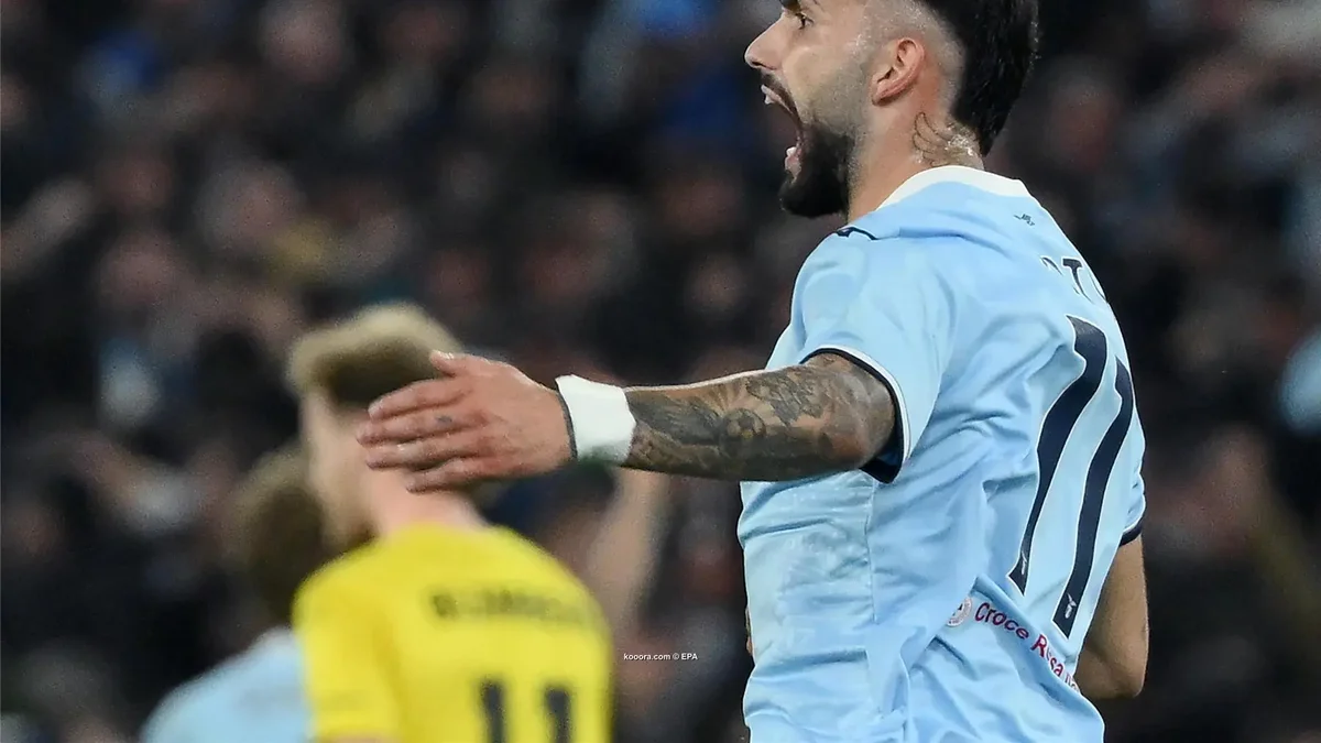 Un golazo y eliminación: la fatídica tarde del mendocino Valentín Castellanos en la Lazio