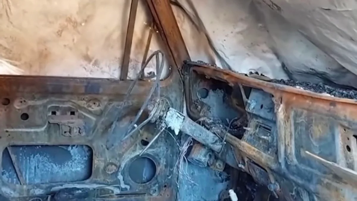 Una familia perdió su camioneta en un incendio y pide ayuda para recuperarla