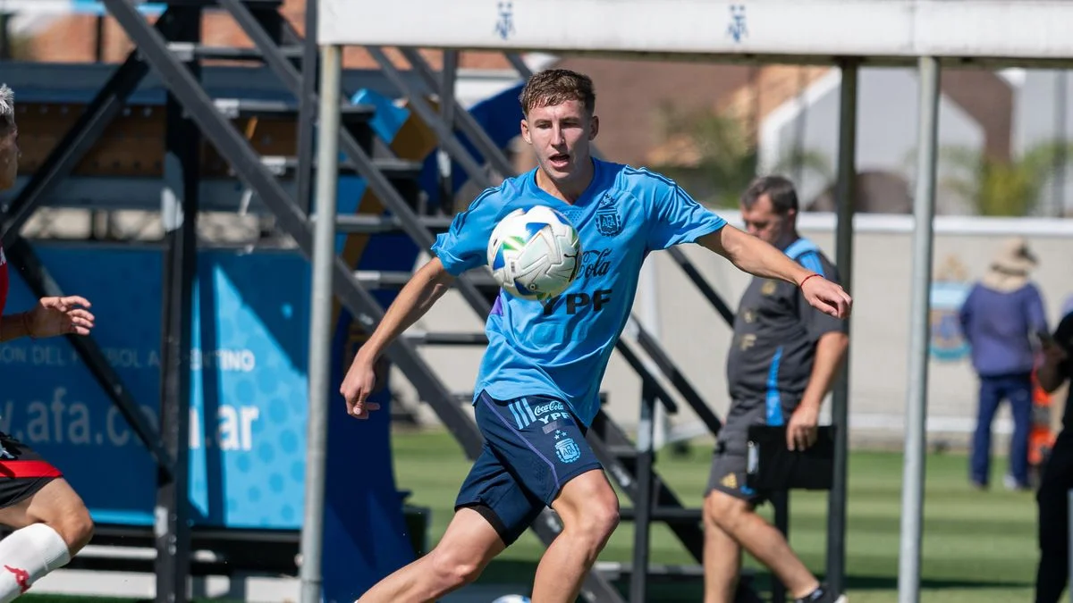 Con Santino Andino e Ignacio Perruzzi, la Selección argentina Sub 20 comenzó su travesía hacia Venezuela