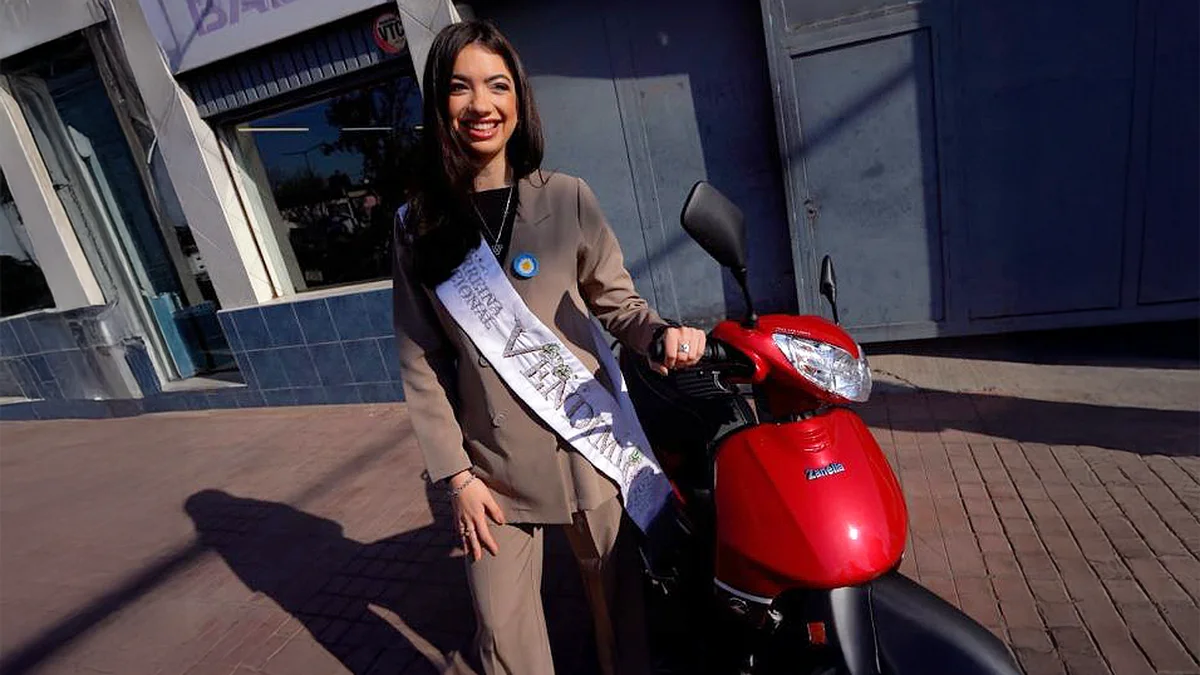 La Virreina Nacional de la Vendimia 2025 recibió su rodado 0km