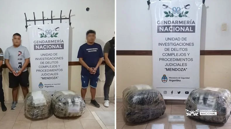 Los detenidos en la Terminal.