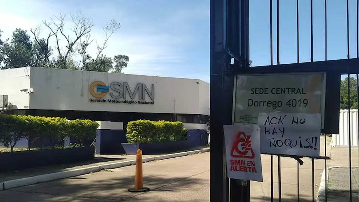 Alerta en el Servicio Meteorológico y no es por tormentas: los empleados dicen que habrá 250 despidos
