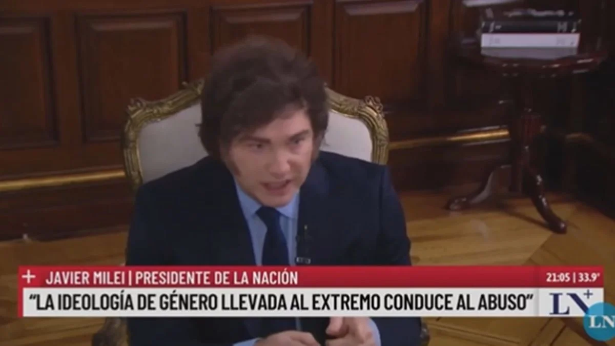 Milei recargado: "La ideología de género llevada al extremo conduce al abuso, son pedófilos"