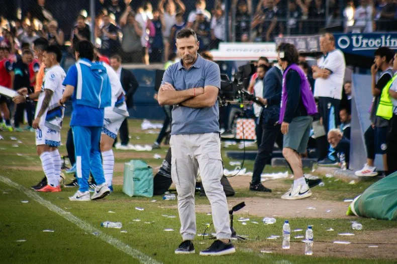 Walter Ribonetto, uno de los cuatro DT que dirigi&oacute; Godoy Cruz en el a&ntilde;o.