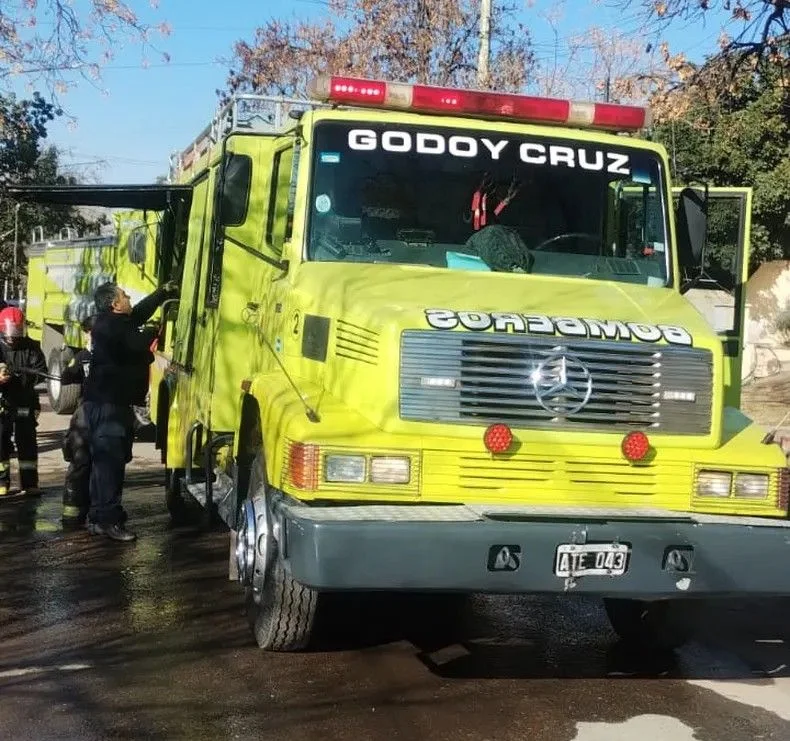 Bomberos Voluntarios de Godoy Cruz. Imagen ilustrativa