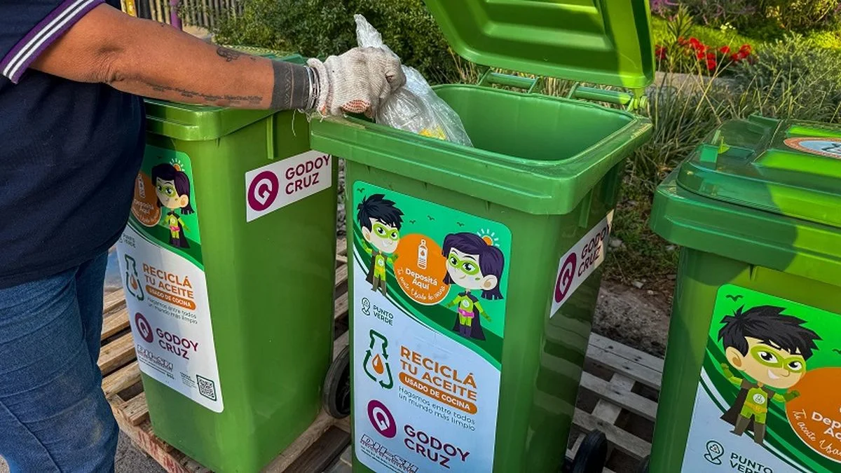 Día Mundial del Reciclaje: dónde podés dejar tus residuos si vivís en Godoy Cruz