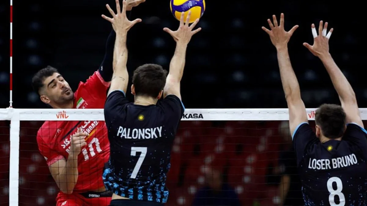 Agustin Loser y la Selección argentina de vóley abren una semana clave en la VNL