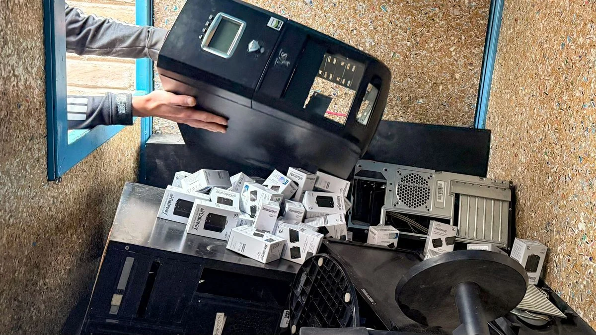 Maipú recolectó más de 2000 kilos de residuos electrónicos