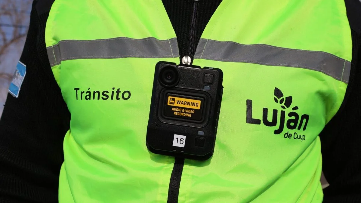 Refuerzan los controles en Luján de Cuyo incorporando body cams con visión 360°