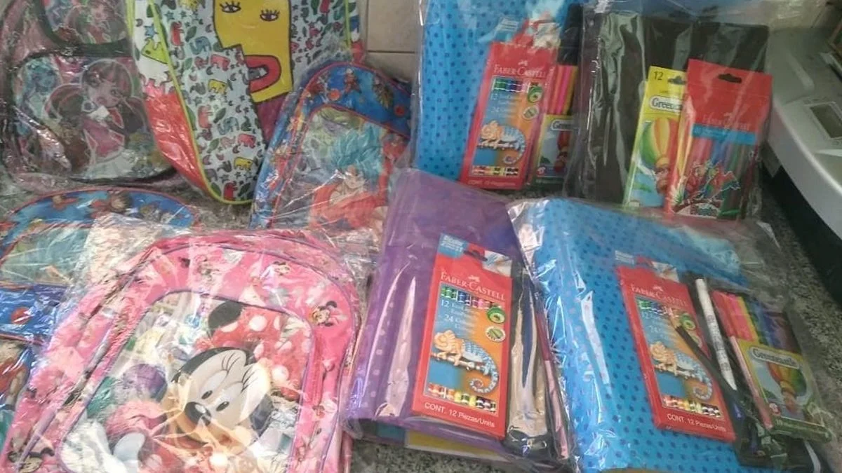 Campaña solidaria en Mendoza: buscan padrinos para entregar mochilas a más de 500 niños