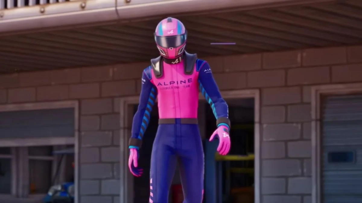 La F1 llega a Fornite y explota el gaming: la skin de Alpine y el gran misterio sobre la figura de Colapinto