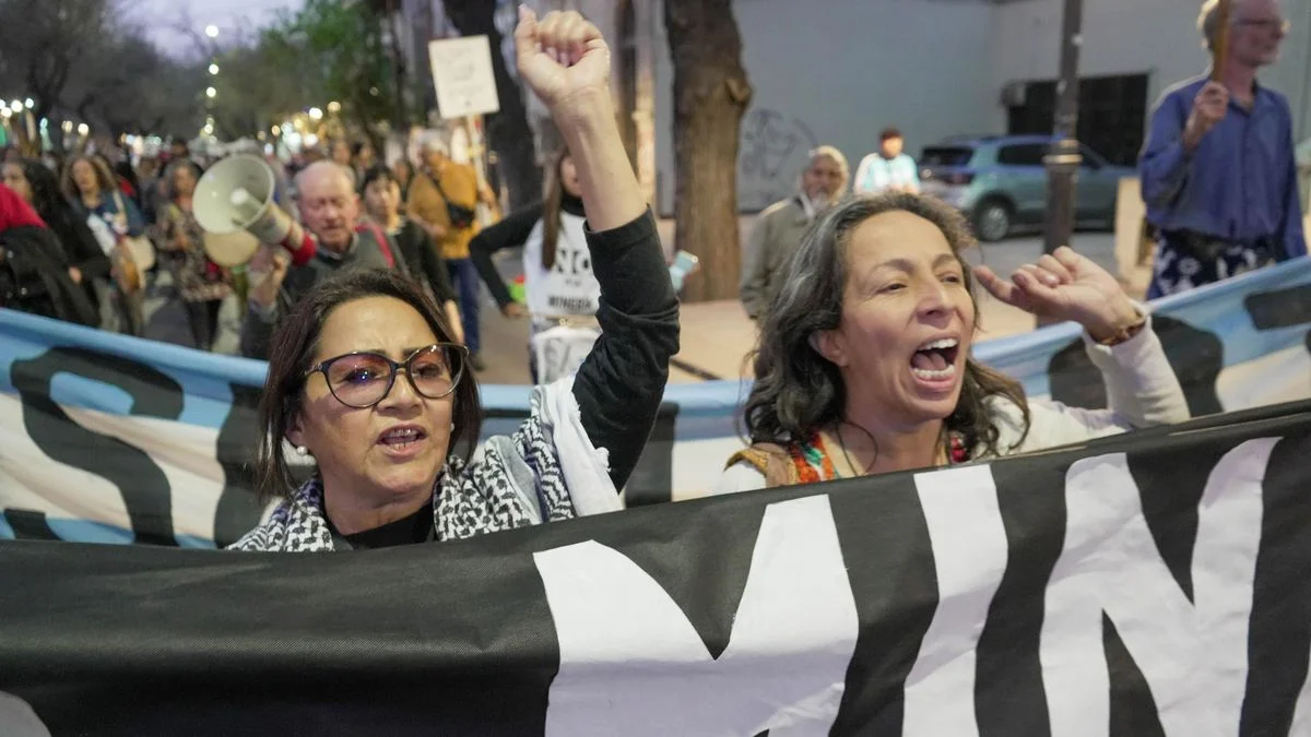 Protesta contra San Jorge: Asambleas de todo Mendoza exigen la liberación de Facundo Gollano
