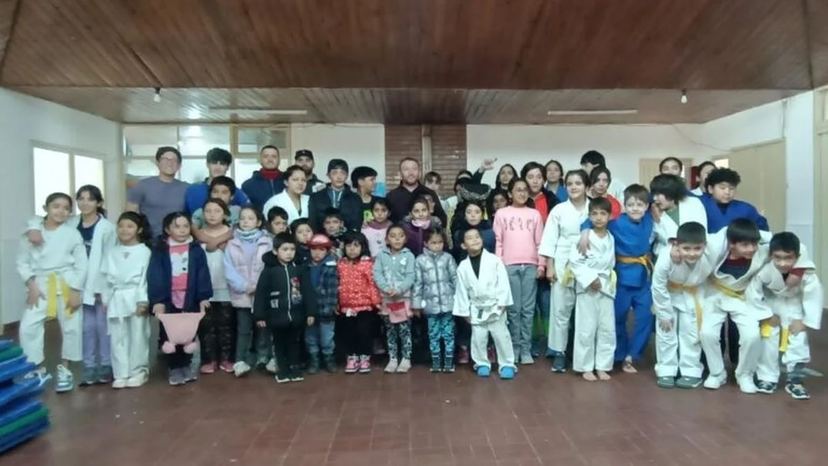 Judo y solidaridad: la escuela municipal de Malargüe compartió una jornada con niños de Las Loicas