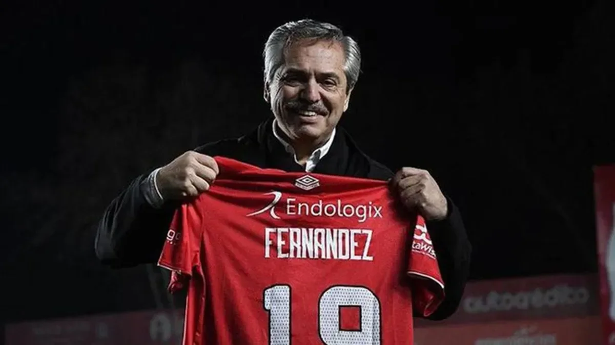 Reapareció Alberto Fernández, habló de fútbol y se rindió a los pies de Marcelo Gallardo