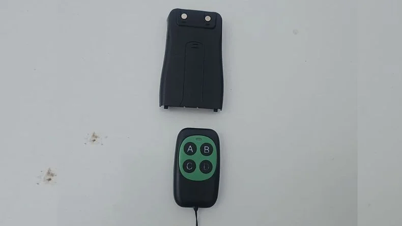 Inhibidor secuestrado durante operativo policial.