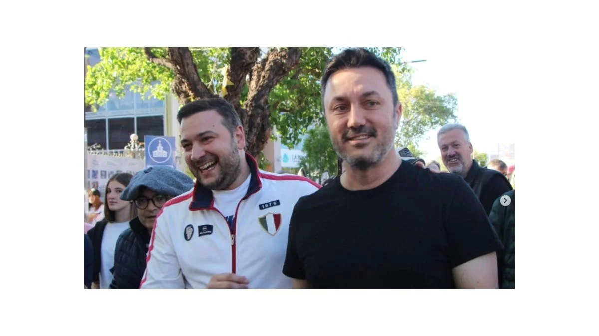 Tras la tragedia en Maipú, Luis Petri hizo campaña a las risas junto a los candidatos de La Libertad Avanza