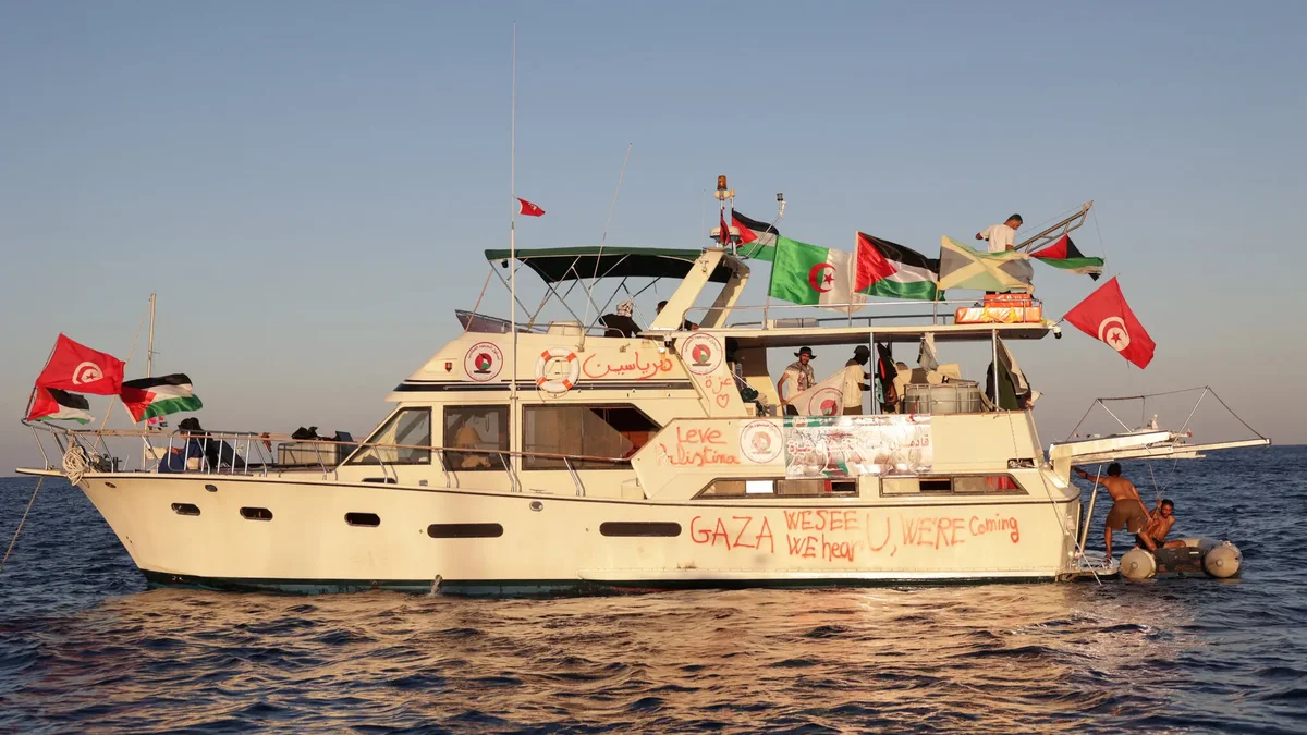 Israel interceptó la Flotilla Global Sumud que iba rumbo a Gaza para entregar ayuda humanitaria