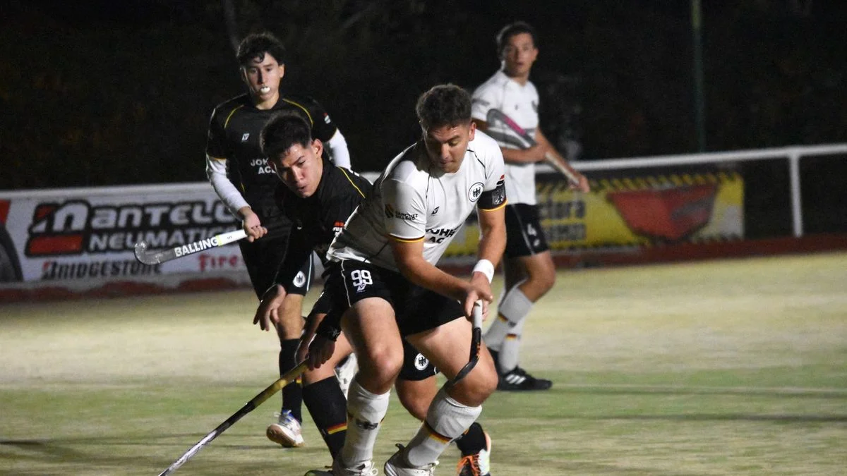 Alemán ganó y es súper líder en un fin de semana de doble fecha en hockey sobre césped