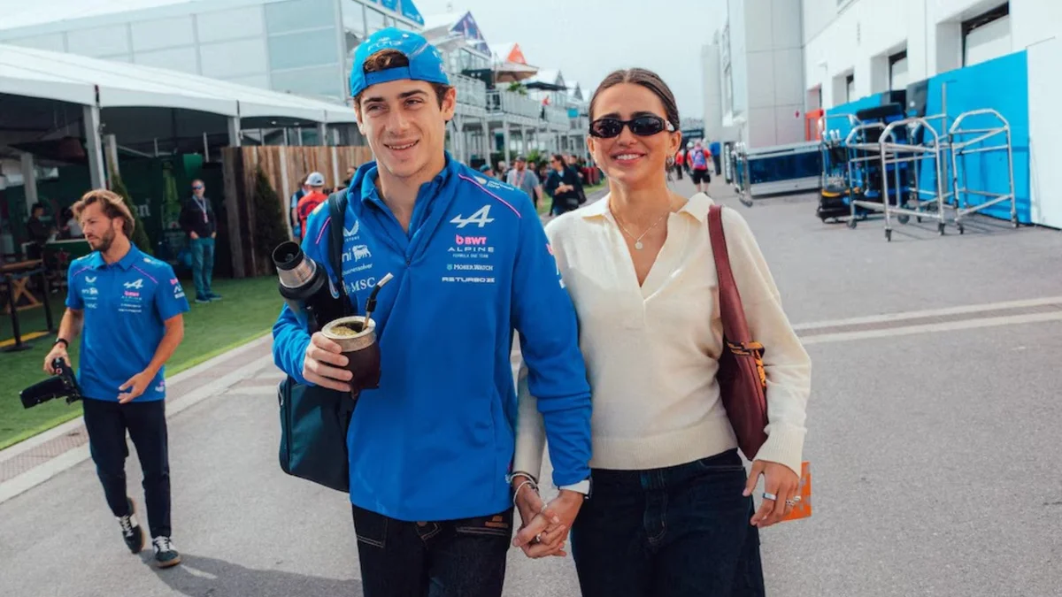 El tierno saludo de Maia Reficco a Franco Colapinto por su cumpleaños