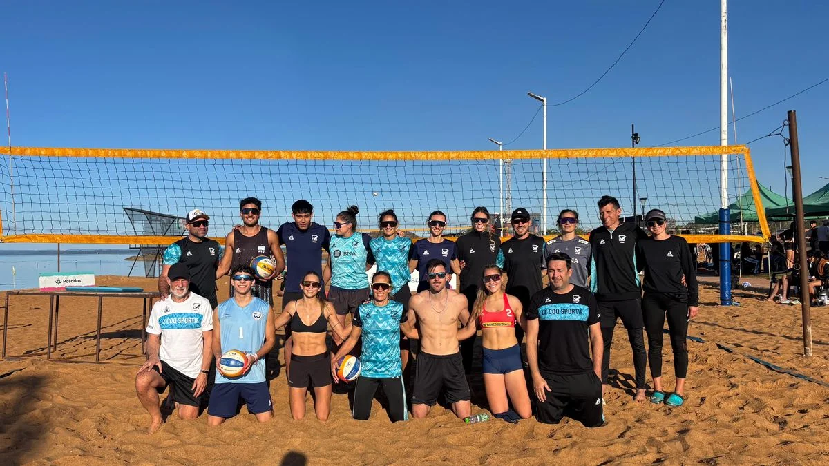 Mendoza copó la Selección argentina de beach vóley