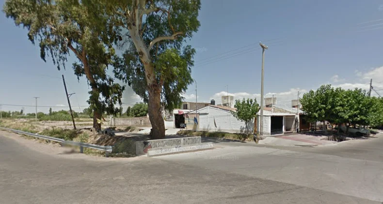 Zona donde ocurrió el asalto 
