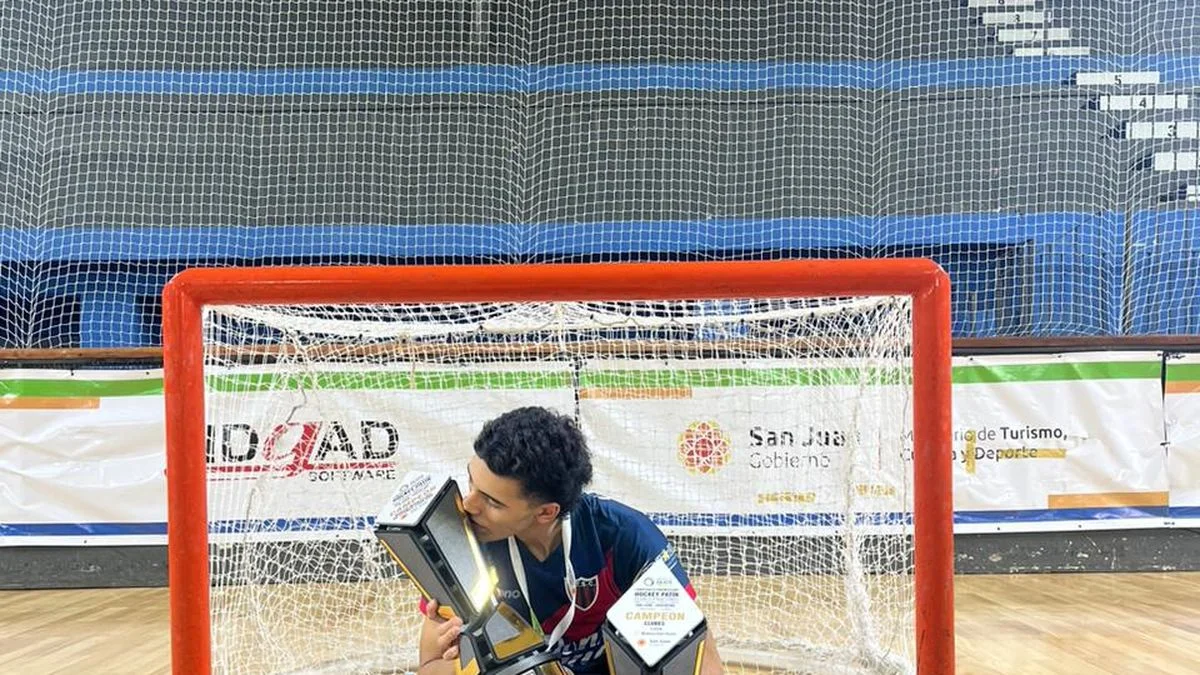 Valentino Rossignoli, figura de Talleres campeón del Panamericano de hockey sobre patines: "Se siente hermoso"