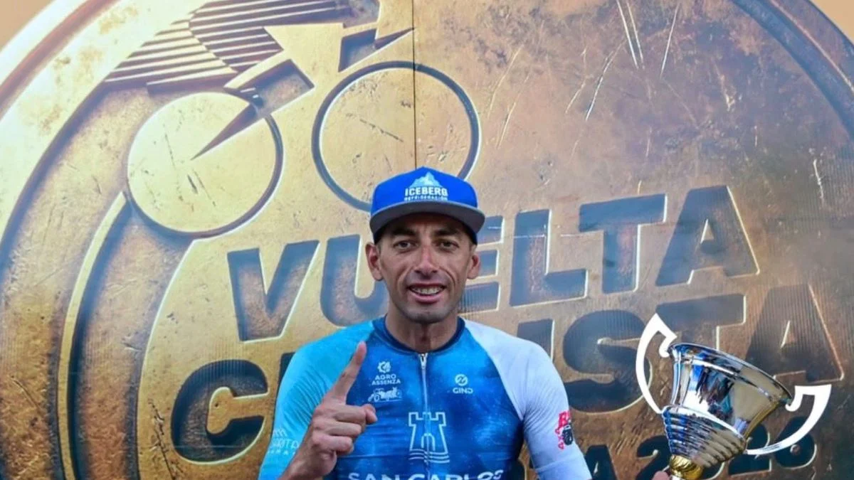 Vuelta de Mendoza: Gerardo Tivani festejó en la cuarta etapa