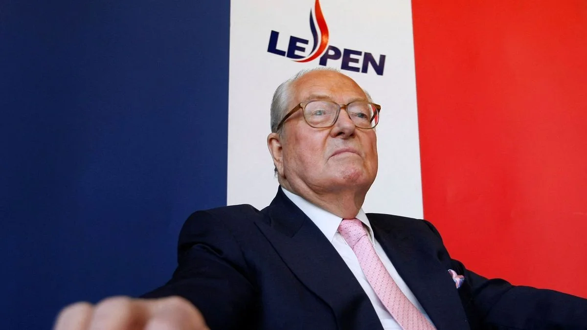 Murió Jean-Marie Le Pen, referente de la derecha francesa, a los 96 años