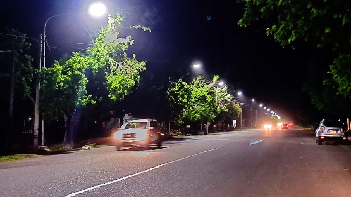 Tras la derrota electoral, San Rafael instala nuevas luces led para combatir la inseguridad