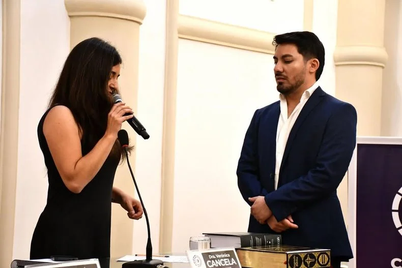 Ver&oacute;nica Cancela dej&oacute; la presidencia del Concejo Deliberante de Guaymall&eacute;n. Asumi&oacute; Jonathan Mazuela.&nbsp;