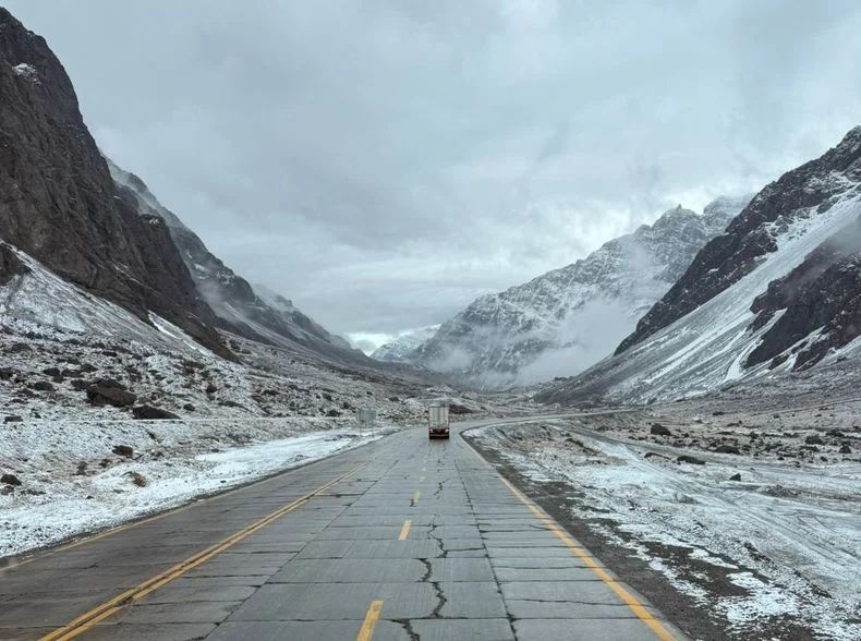 El Paso a Chile estuvo cerrado por el mal clima.&nbsp;