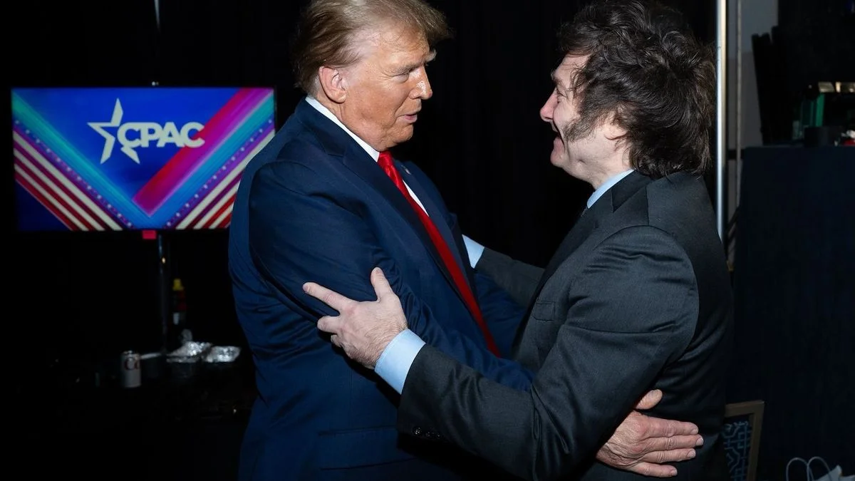 Milei se reunió con Donald Trump en la CPAC para estrechar lazos económicos entre Argentina y EE.UU