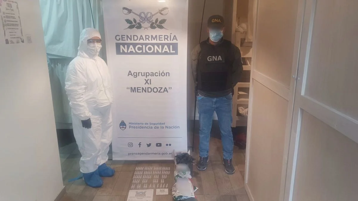 Se cree que las ampollas de fentanilo incautadas en Mendoza tenían a Chile como destino