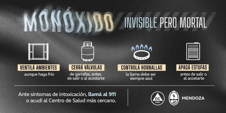 Recomendaciones para evitar una intoxicaci&oacute;n con mon&oacute;xido de carbono.