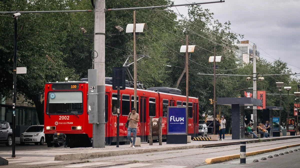El Metrotranvía restableció su servicio tras el fuerte temporal que afectó a Mendoza