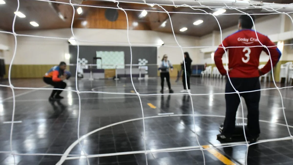Goalball: el novedoso deporte para personas con discapacidad visual que llegó a Mendoza