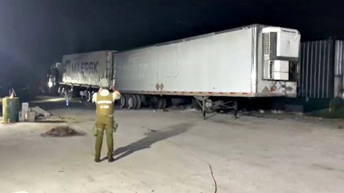 Casi 30 detenidos en Chile tras un asalto a un camión argentino que llevaba miles de kilos de carne