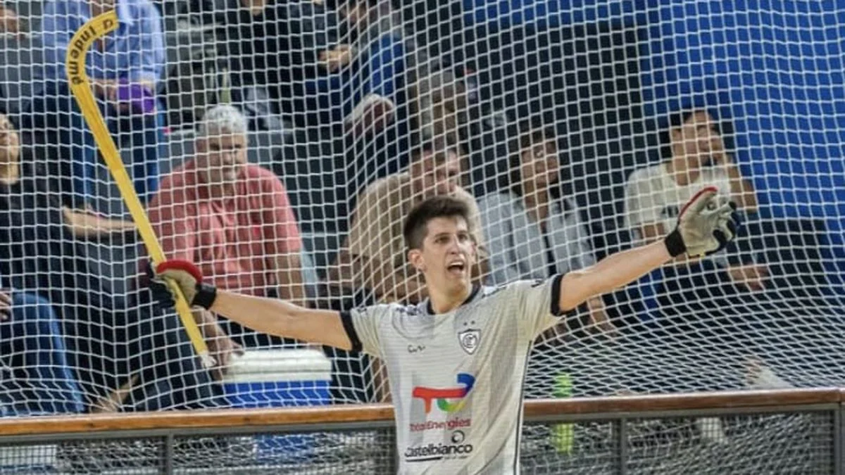Germán Nacevich, emblema del hockey sobre patines de Murialdo: "El objetivo es estar lo mas arriba posible"