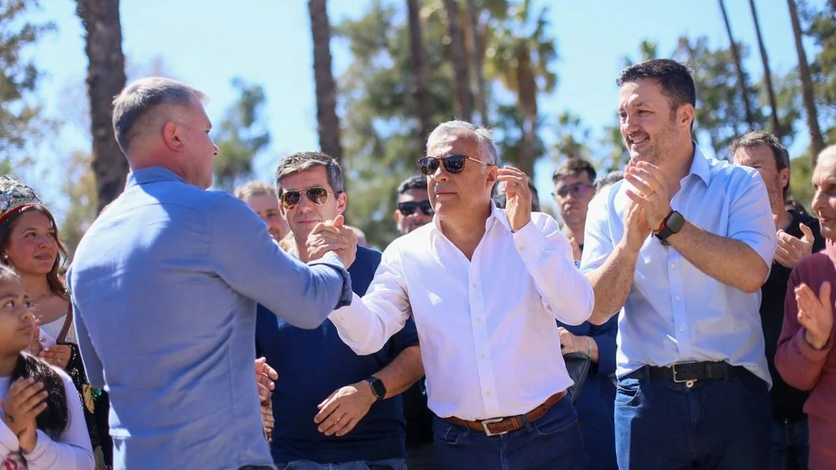 Alfredo Cornejo vinculó la continuidad de las obras públicas con el triunfo electoral de LLA