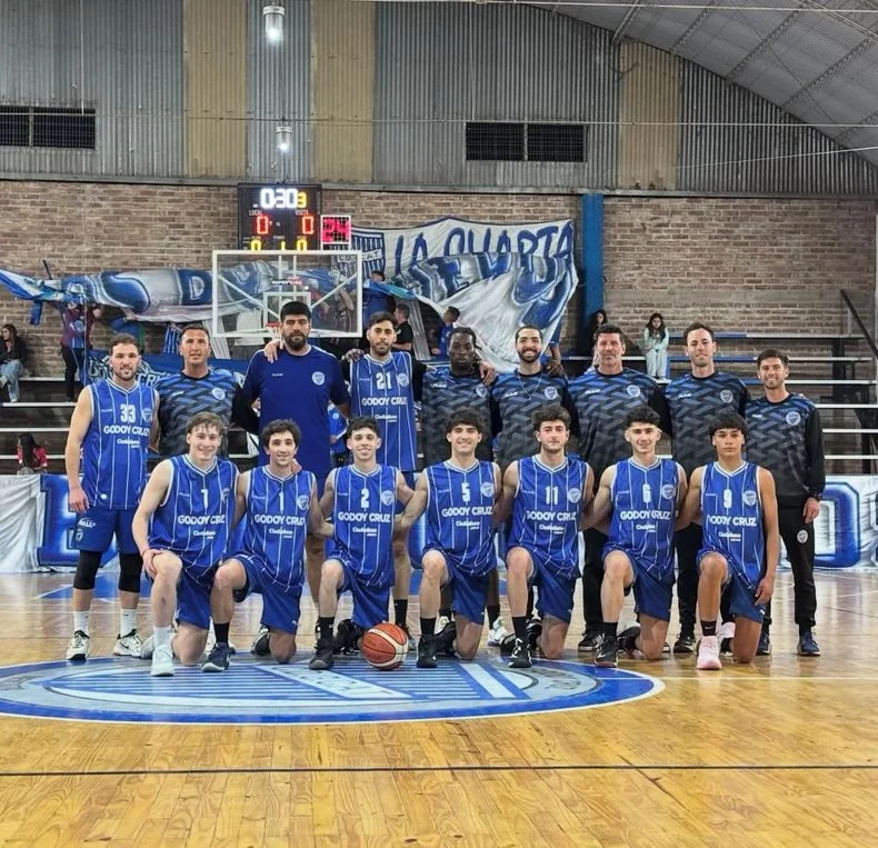 Godoy Cruz y Anzorena lideran el torneo Clausura de básquet.